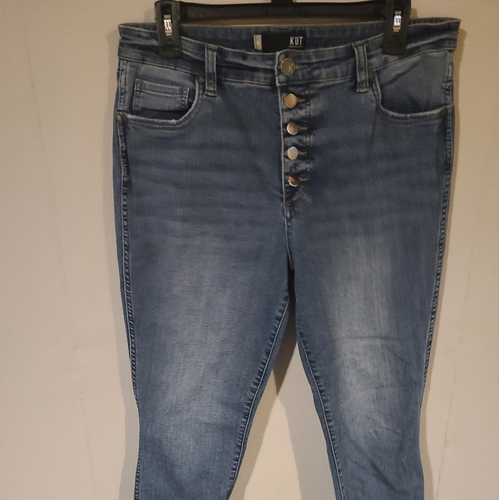 Kut from the Kloth High Rise Blue Jeans